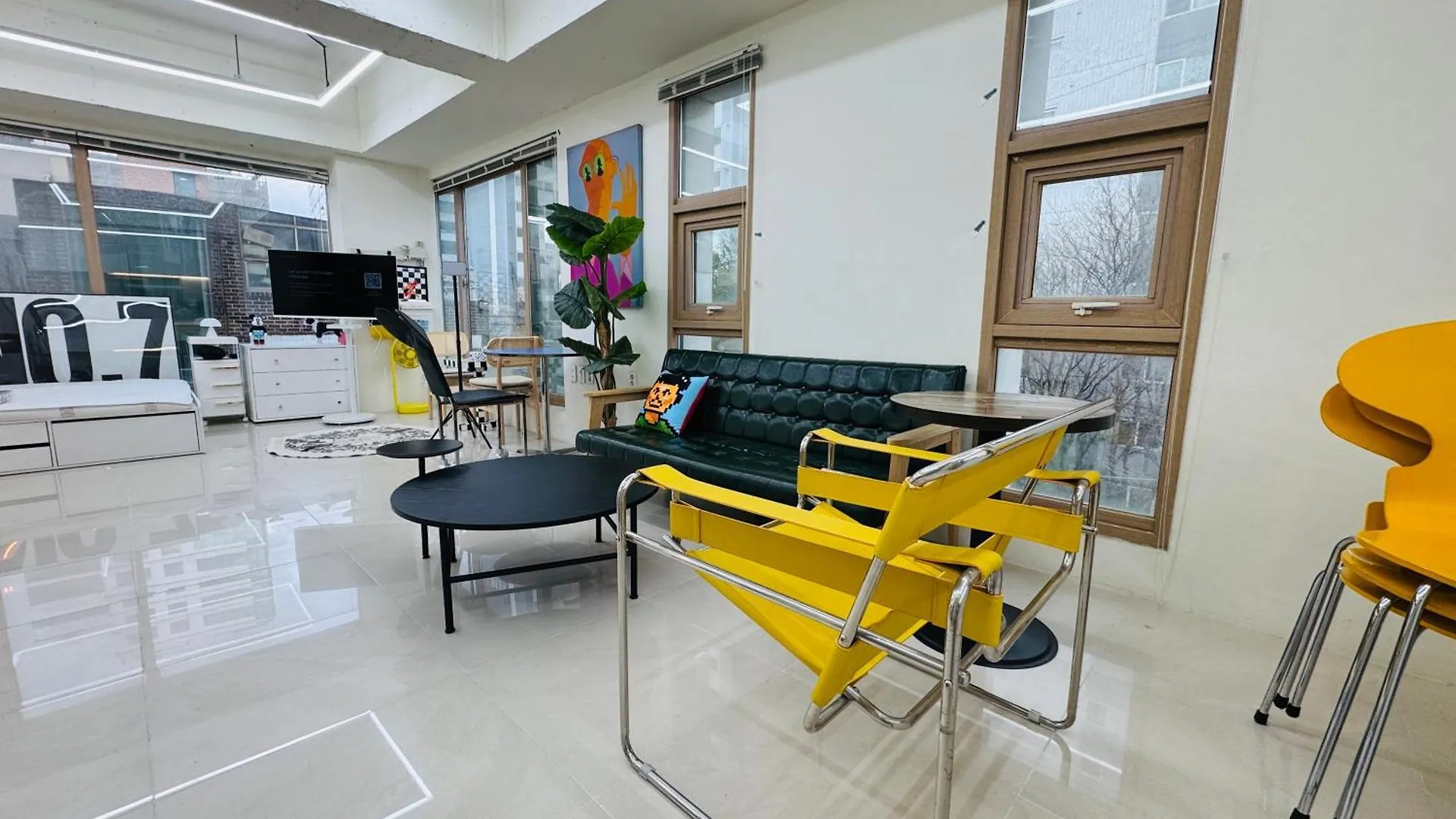 Appartement 401, Atelier Seongsu Riverside Loft Cherry Blossom Road Han River Airport Bus Seoel